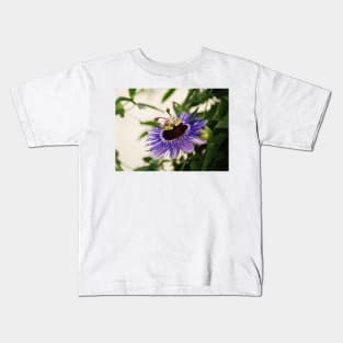 Purple Haze Passiflora Kids T-Shirt